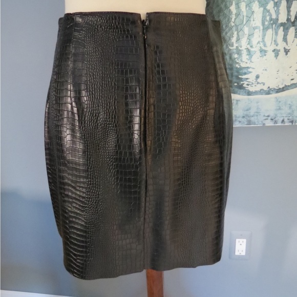 Express Faux Snakeskin Skirt - Picture 3 of 5